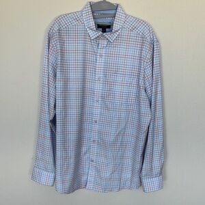 Johnston & Murphy Multicolor Plaid Button Down Shirt
